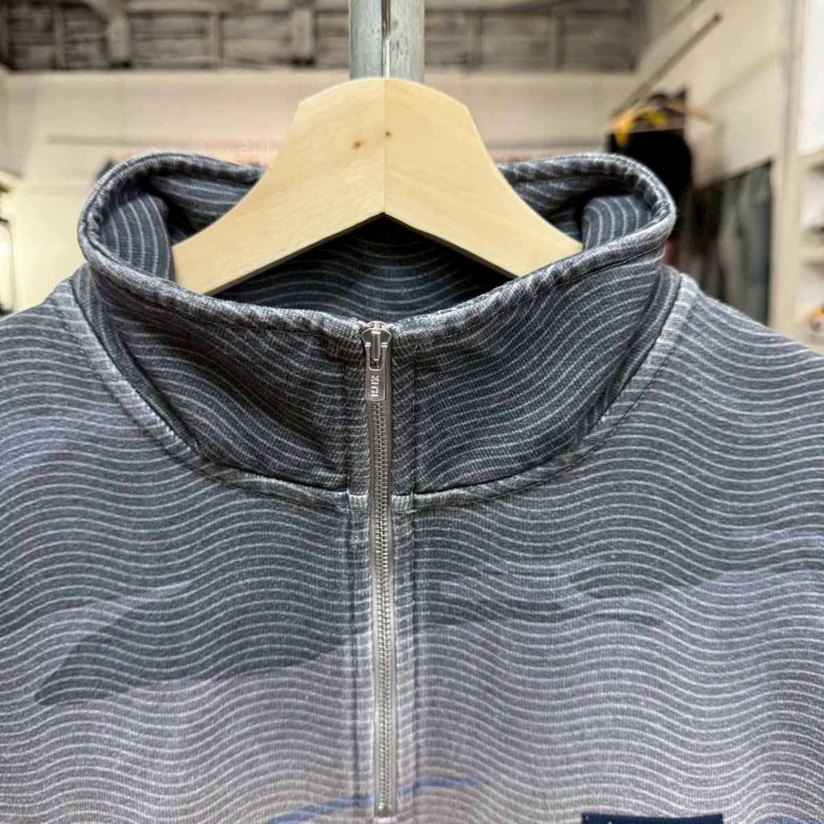 KITH × Columbia PFG QUARTER ZIP NOCTURAL MEDIUM