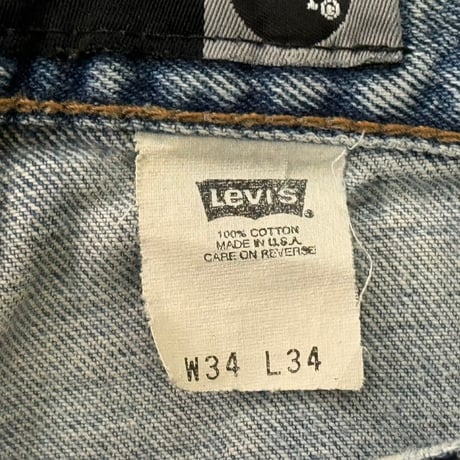 LEVI'S 90S SILVER TAB LOOSE INDIGO 34/34 91001