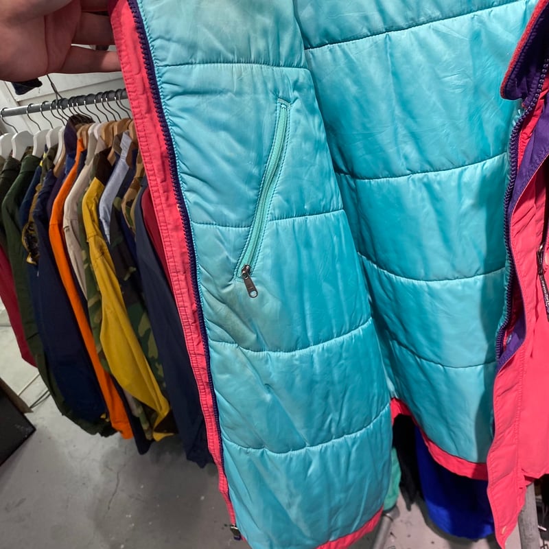 PATAGONIA 90S FALL LINE INSULATED JACKET PINK X PATAGONIA 90S FALL LINE INSULATED JACKET PINK X