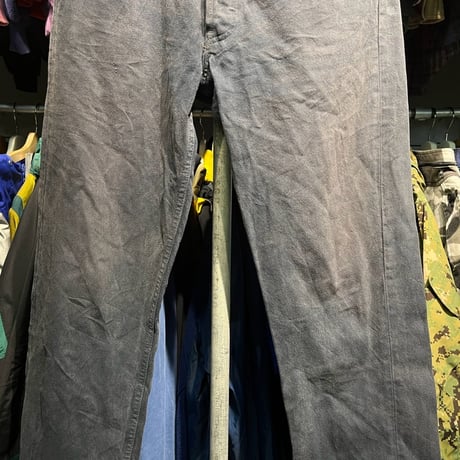 LEVIS 90S 501 OVER DYE BLACK DENIM 33/34 64620