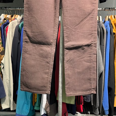 LEVI'S 80S 519 CORDUROY BROWN 32/30 69762