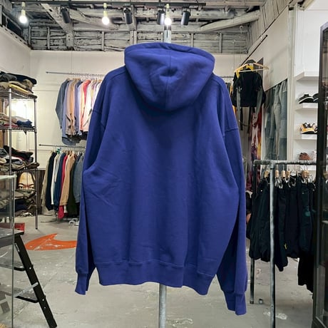 Supreme SMALL BOX HOODED SWEATSHIRT WASHED NAVY XL 09229