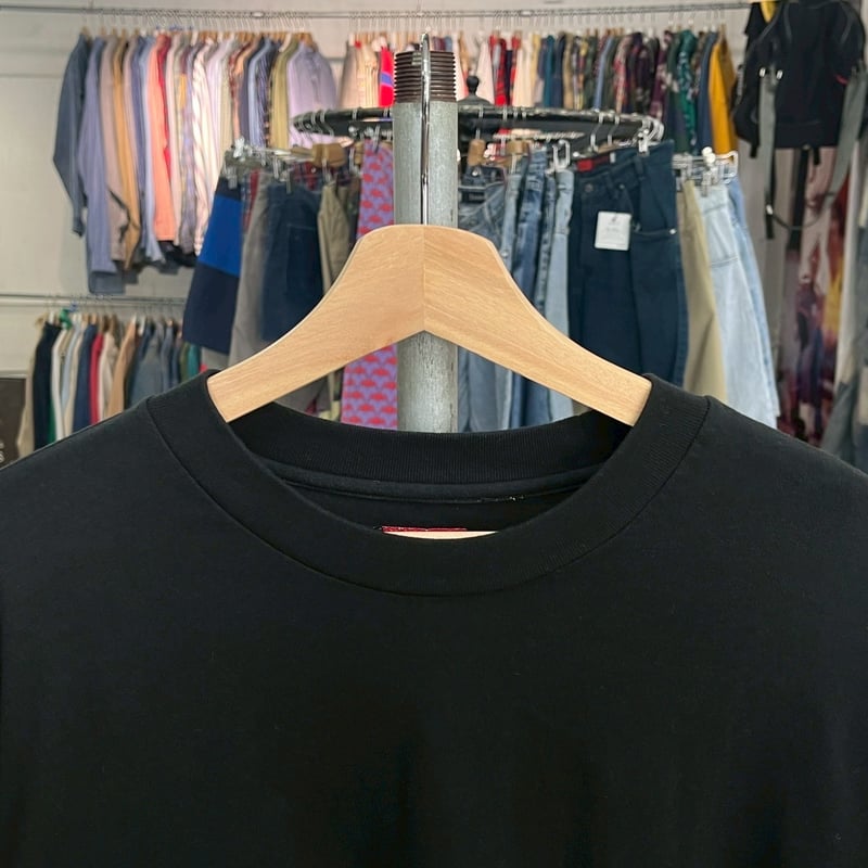 Supreme SMALL BOX LS TEE BLACK MEDIUM 98386 | B