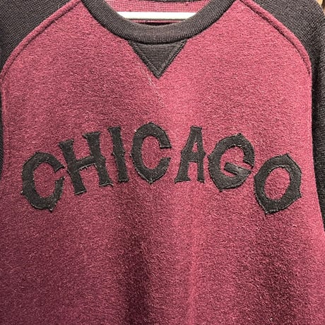 POLO RALPH LAUREN 90S CHICAGO WOOL KNIT WIERED/BLACK fits LARGE 39506