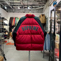 Supreme  STAR SLEEVE DOWN PUFFER JACKET RED LARGE 09227