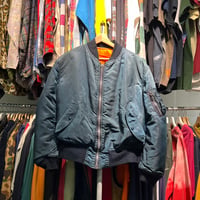 ALPHA 90S MA-1 FLIGHT JACKET NAVY LARGE 49625