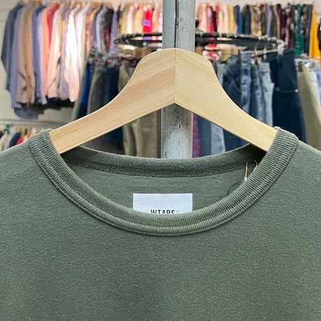 WTAPS CONTAIN/SS/CTPL.GPS TEE OLIVE DRAB 01 231ATDT-CSM01S 11044