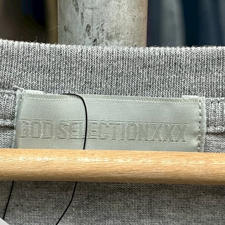 GOD SELECTION XXX POCKET TEE GREY XL 29875
