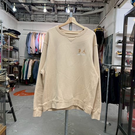 NIKE × UNION  M J FUTURE IS NOW CREW  BEIGE LARGE DJ9522-268 17588