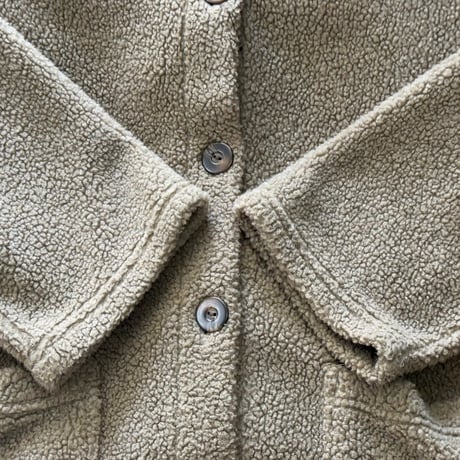 GAP 90S WOOL JACKET BEIGE WOMENS-LARGE 17968