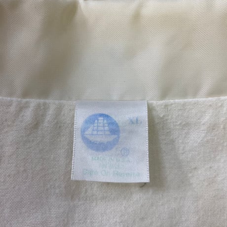VINTAGE 90S NYLON COACH JACKET OFF WHITE XL 60486