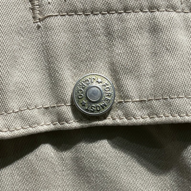 1960's FOREMOST フォアモスト カツラギ パンツ 生成り ツイル 1960's FOREMOST フォアモスト カツラギ パンツ 生成り ツイル