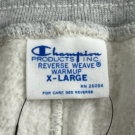 RHC × CHAMPION REVERSE WEAVE SWEAT PANTS GREY XL 67330