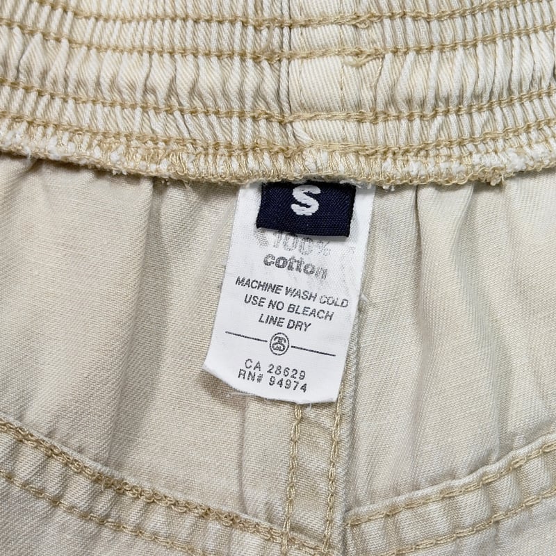 STUSSY 90S EASY SHORTS NATURAL SMALL 69734 | BR