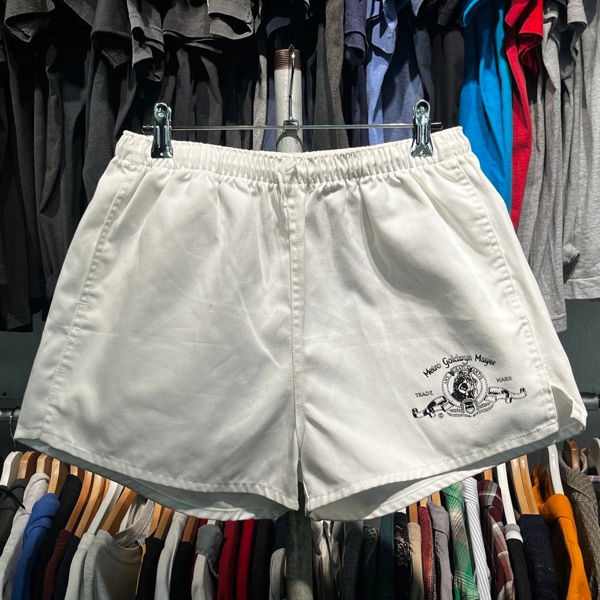 METRO GOLDWYN MAYER LOGO PRINT SHORT LARGE 8527