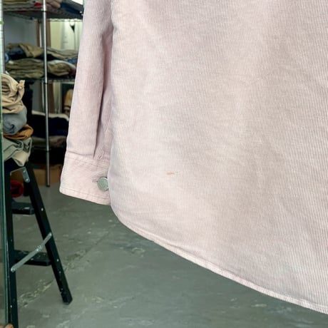Supreme WASHED CORDUROY SHIRT DUSTY PINK LARGE 26413