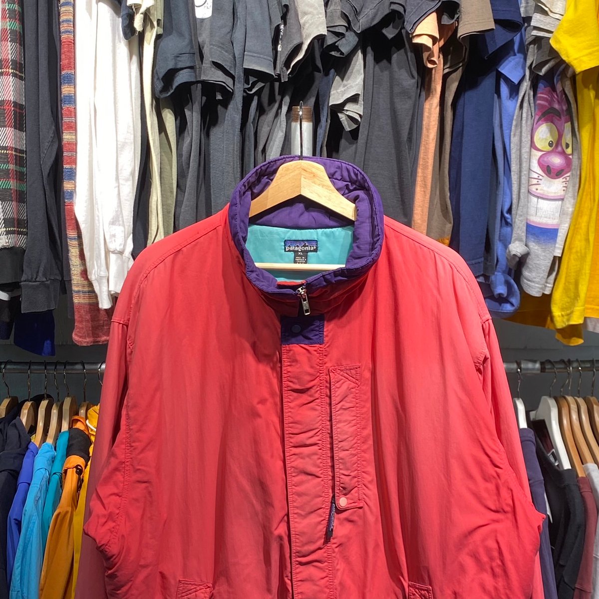 PATAGONIA 90S FALL LINE INSULATED JACKET PINK X PATAGONIA 90S FALL LINE INSULATED JACKET PINK X
