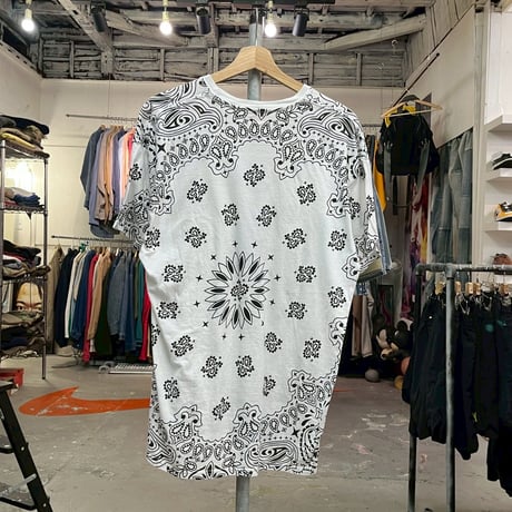 Supreme × HANES BANDANA TAGLESS TEE WHITE LARGE 70096
