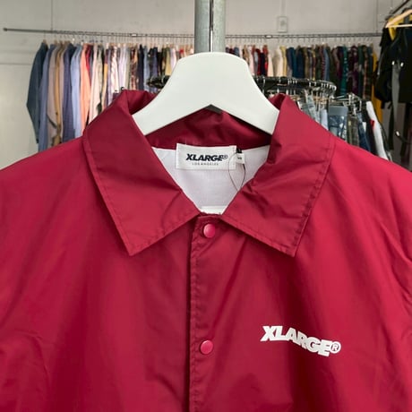 X-LARGE OG LOGO COACHES JACKET RED SMALL 01163519 55613