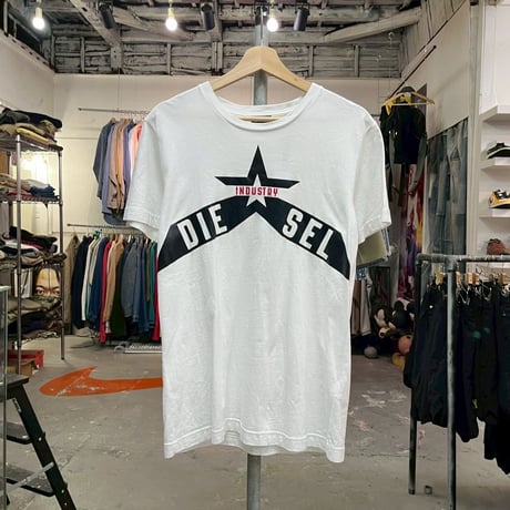 DIESEL T-DIEGO A7 SS TEE WHITE SMALL 21839