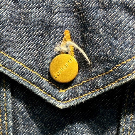 CARHARTT 90S DENIM TRACKER JACKET fits MEDIUM 35165