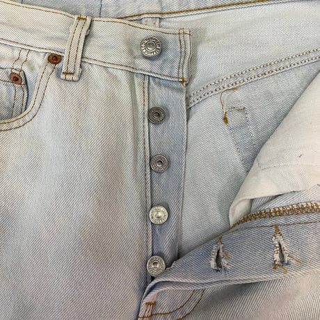 LEVI'S 90S 501 DENIM PANT SKYBLUE 30/30 79761