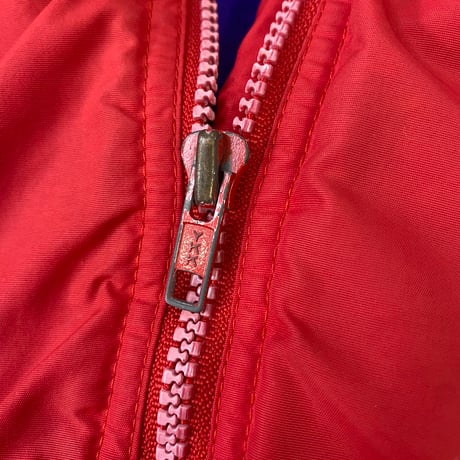 PATAGONIA SHELLED SYNCHILA JACKET RED/NAVY fitS MEDIUM 47755