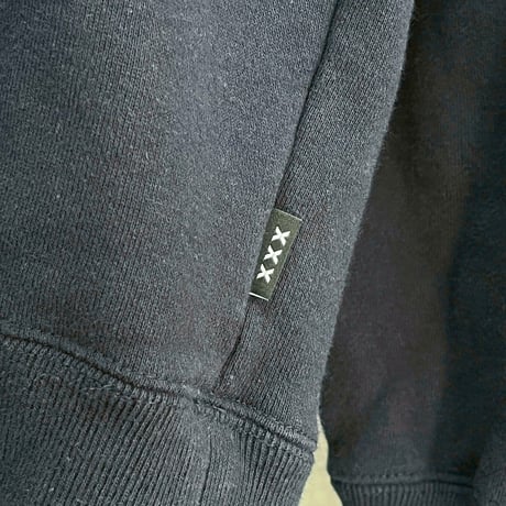 GOD SELECTION XXX SMALL BOX SWEAT HOODIE NAVY LARGE 07131