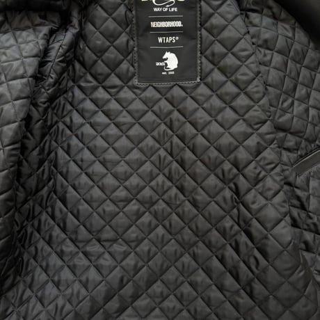 WTAPS × NEIGHBORHOOD × RATS 20th ALL LEATHER JACKET 25SPJ-0101 BLACK XL 75246