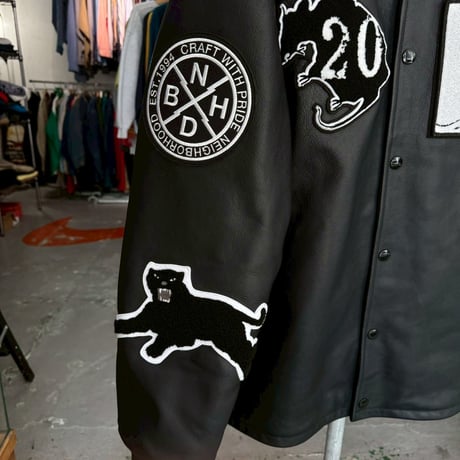 WTAPS × NEIGHBORHOOD × RATS 20th ALL LEATHER JACKET 25SPJ-0101 BLACK XL 75246