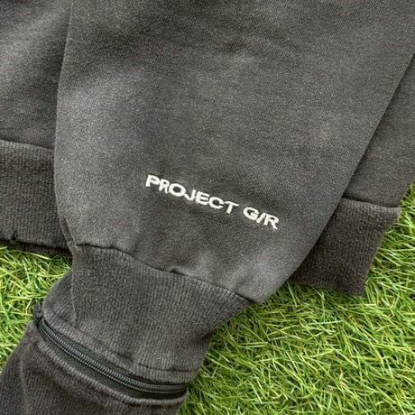 PROJECT G/R ZYGON ZIP HOODIE FADE BLACK 2 17505
