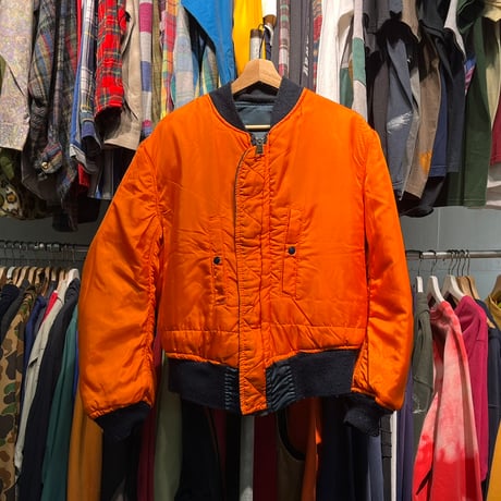 ALPHA 90S MA-1 FLIGHT JACKET NAVY LARGE 49625