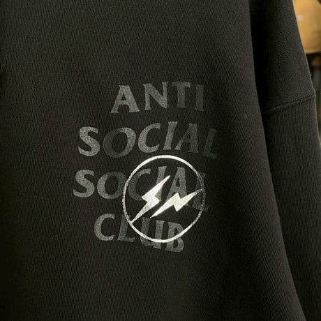 ANTI SOCIAL SOCIAL CLUB × POP BY JUN LIMITED FRAGMENT BLACK XL 17587