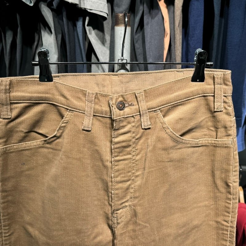 LEVI'S NOS 80S 646 CORDUROY PANT BEIGE 33/34 75