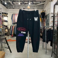 WTAPS ACADEMY BLACK EYES SWEAT PANT 04 241ATDT-CSM09 81308