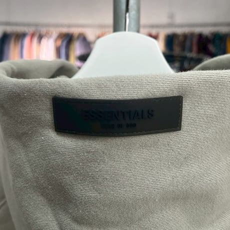 ESSENTIALS 3D SILICON LOGO HOODIE BEIGE XL 45437