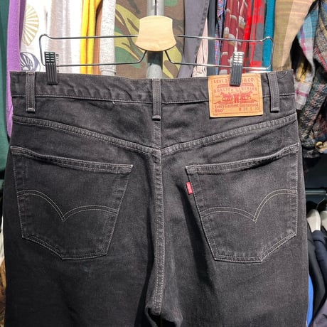 LEVIS 90S 550 BLACK DENIM PANT 38/30 33184