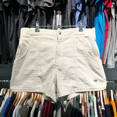 OCEAN PACIFIC CORDUROY SHORT WHITE fits MEDIUM 85825