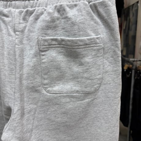 KITH × MLB BASEBALL NEWYORK YANKEES LOGO SWEATPANTS LIGHT HEATHER GREY MEDIUM 17566