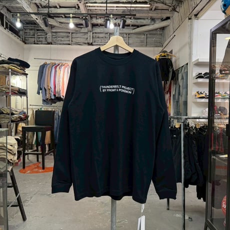 FRAGMENT × POKEMON THUNDERBOLT PROJECT LS TEE BLACK LARGE 17601