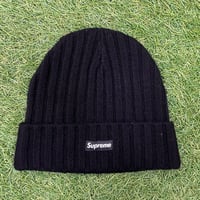 Supreme CASHMERE BEANIE BLACK 17613