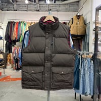 WOOLRICH DOWN VEST DARK WOOD MEDIUM 97380