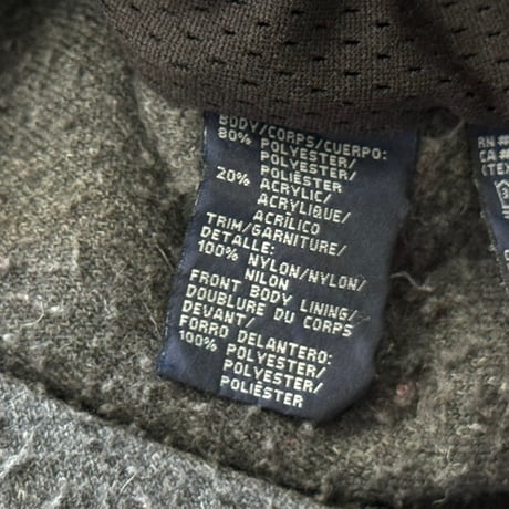 TOMMY HILFIGER 90S FLECCE HOODIE GREY/BLACK XL 98455