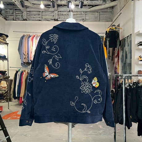 KITH CLEMENT SOUVENIE JACKET NAVY MEDIUM 96847