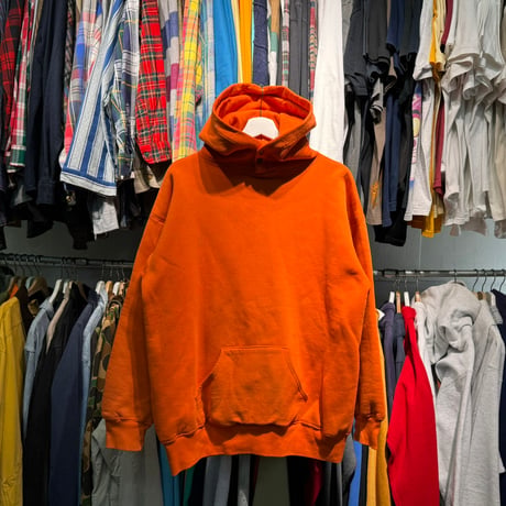 RUSSELL 80S DOUBLEFACE HOODIE ASPLNDOH ORANGE LARGE 39522