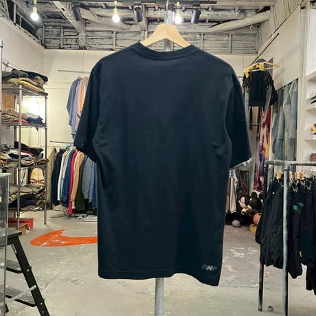 LOOPWHEELER × SAKANACTION NFWHEELER TEE BLACK LARGE 33174