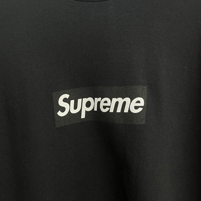 Supreme BOX LOGO LS TEE BLACK LARGE 91373 | BRA