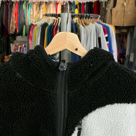 Supreme × THE NORTH FACE S LOGO HOODED FLEECE JACKET BLACK MEDIUM 37195