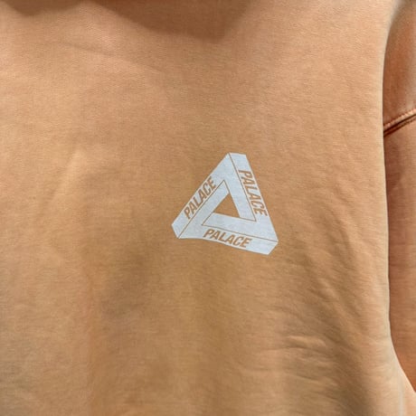 PALACE 	WASHED OUT TRI-FERG HOOD ORANGE XL 96173