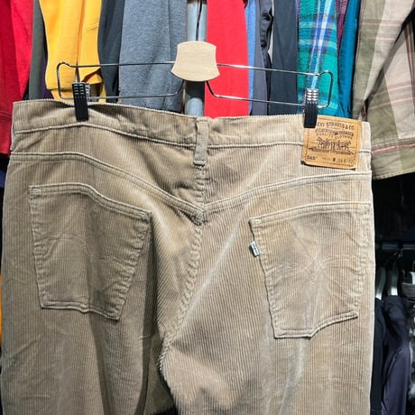 LEVI'S 90S 565 CORDUROY PANT BEIGE 38/32 98278